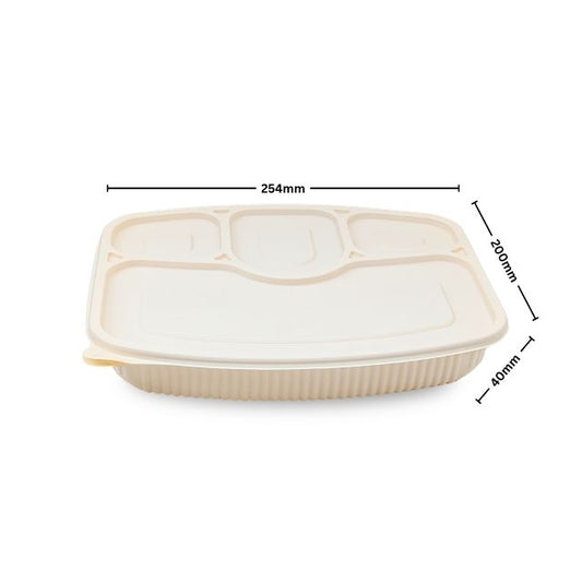 DB 4CP Cornstarch Meal Tray (WL)