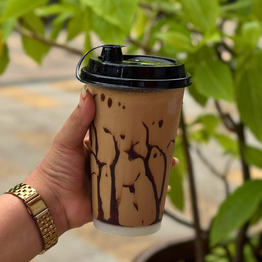 500 ml Paknserve Sipper Container Frosted Finish with Black Lid (90D)