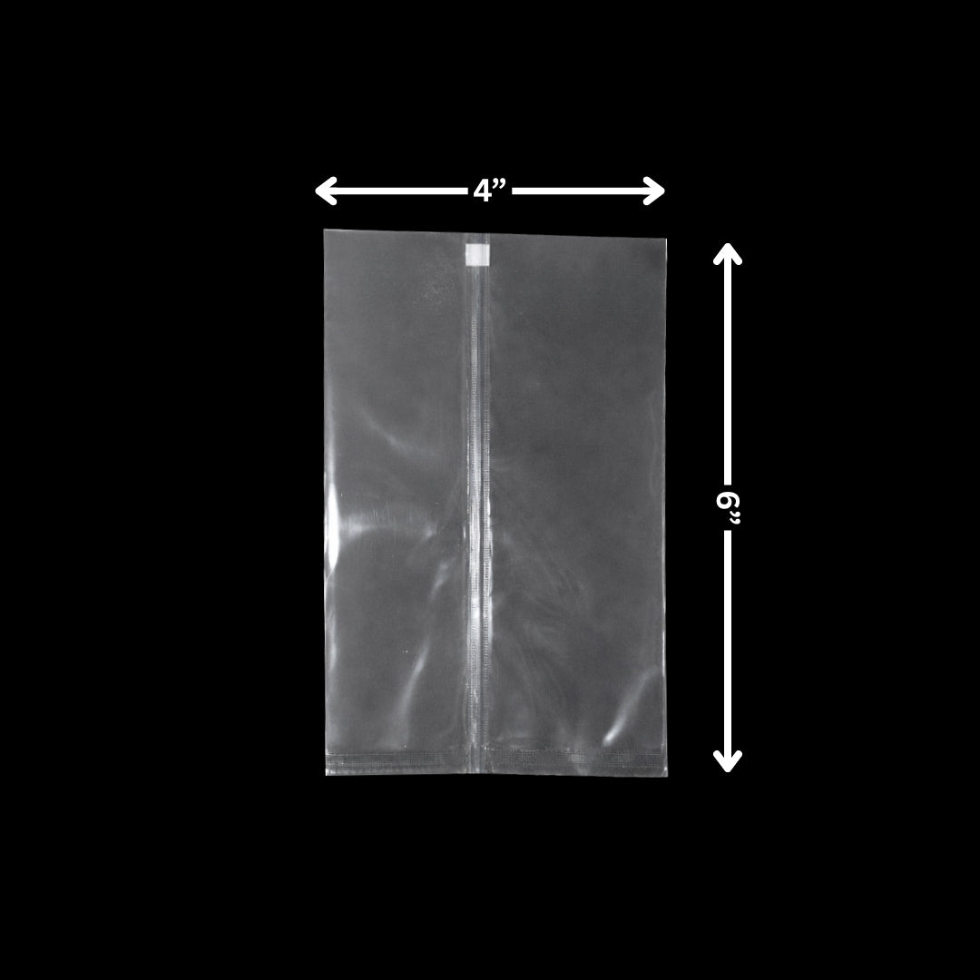 Transparent Center Seal Pouches (4 x 6 Inch )
