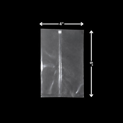 Transparent Center Seal Pouches (4 x 6 Inch )