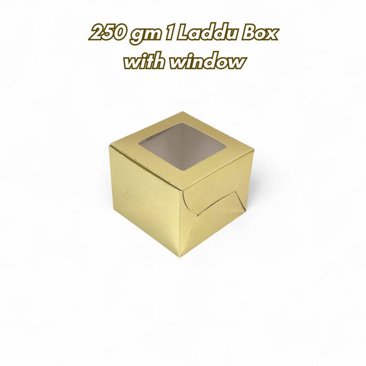 Golden Sweet Box 250g x 1 Laddu (With Window)