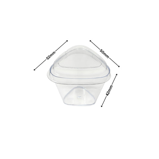 NP PS 3 Triangle Small Cup 60ml With Lid