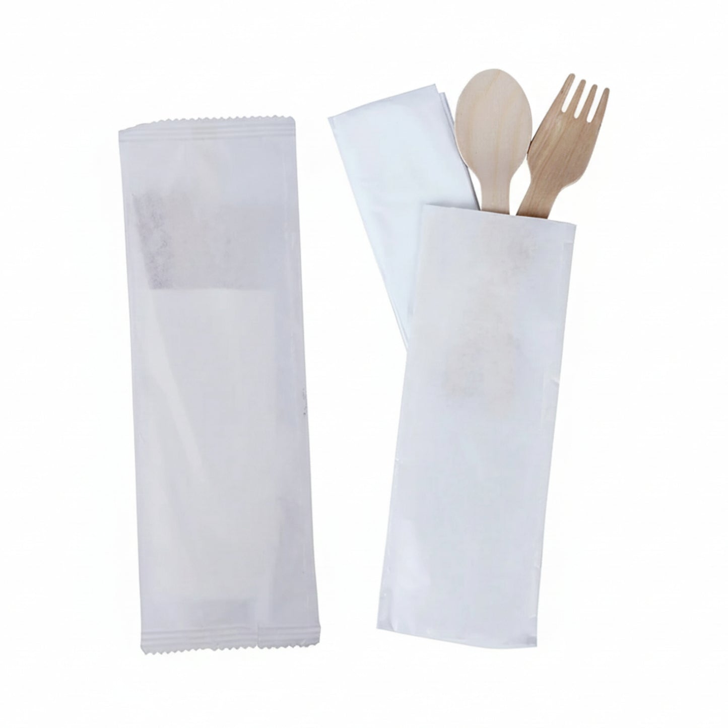 Cutlery Set No.2 (16 cm Spoon + Fork + Tissue)