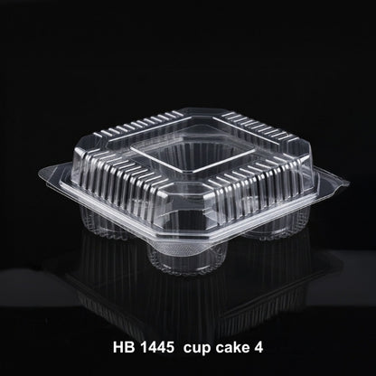 Hinged Box 155 × 155 × 60 – 4 Cup Cake