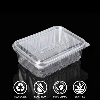 Hinged Box 600 ml Flat