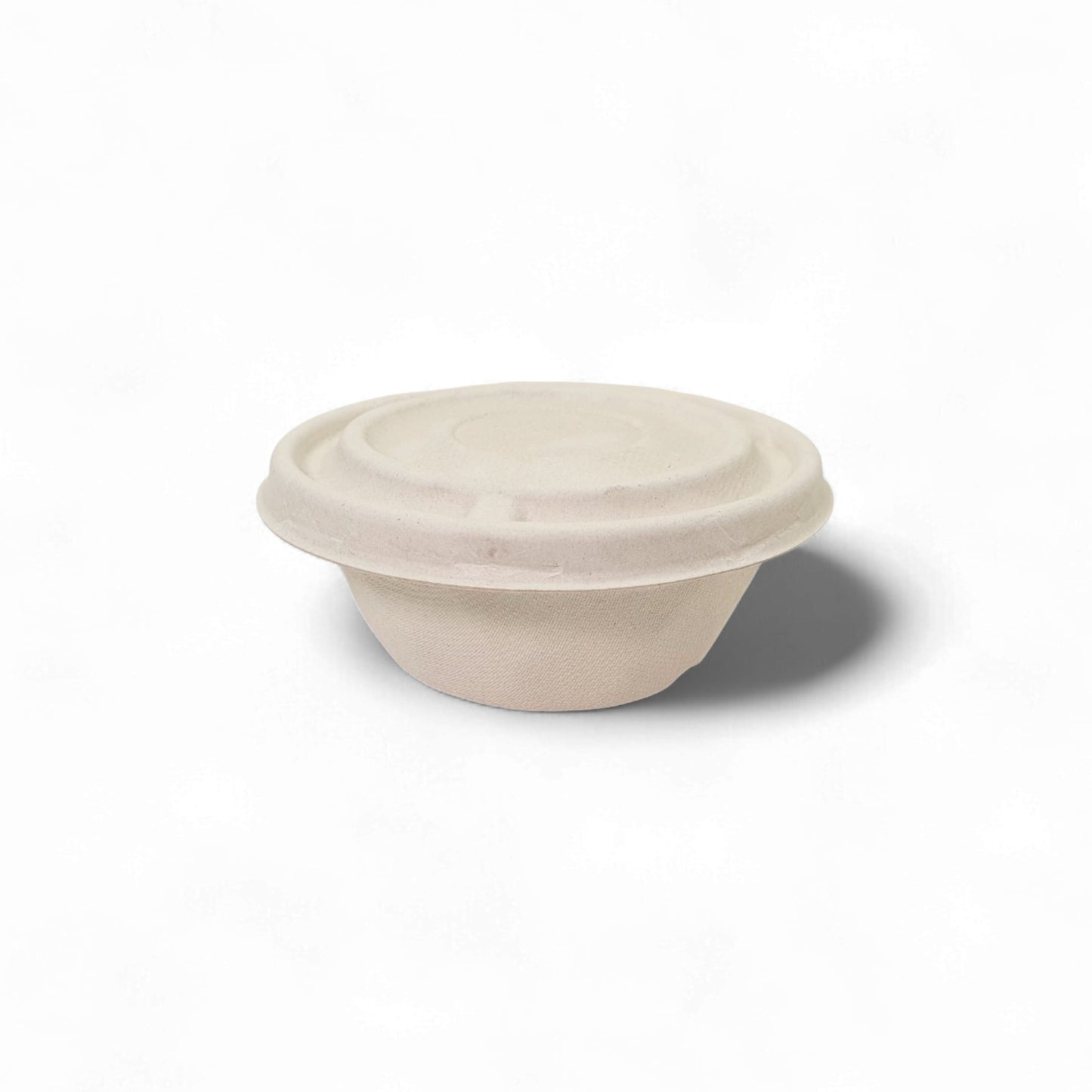 Bumboo 350ml Bagasse Round Bowl with lid