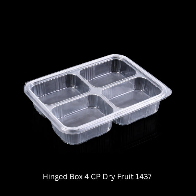 HINGED BOX 4 CP DRY FRUIT (200 GM × 4 CP)