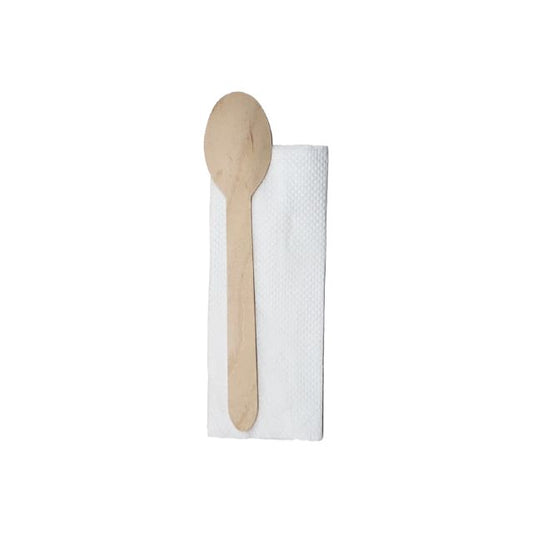 Cutlery Set No.4 (14 cm Spoon + Tissue)