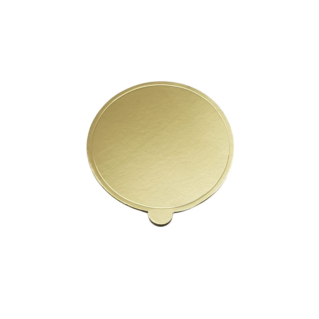 Cake Pastry Board – Round Gold (3.5)