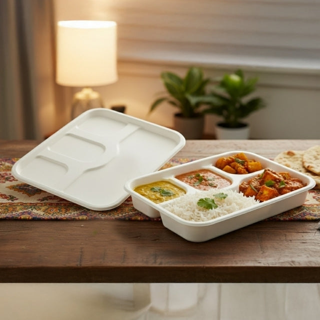 BW 4Cp Meal Tray with lid
