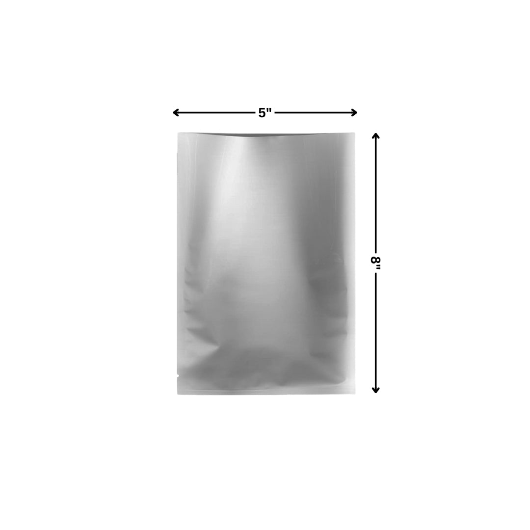 Vacuum Pouch - Both Side Aluminum Foil - 3 Side Seal (5 x 8)