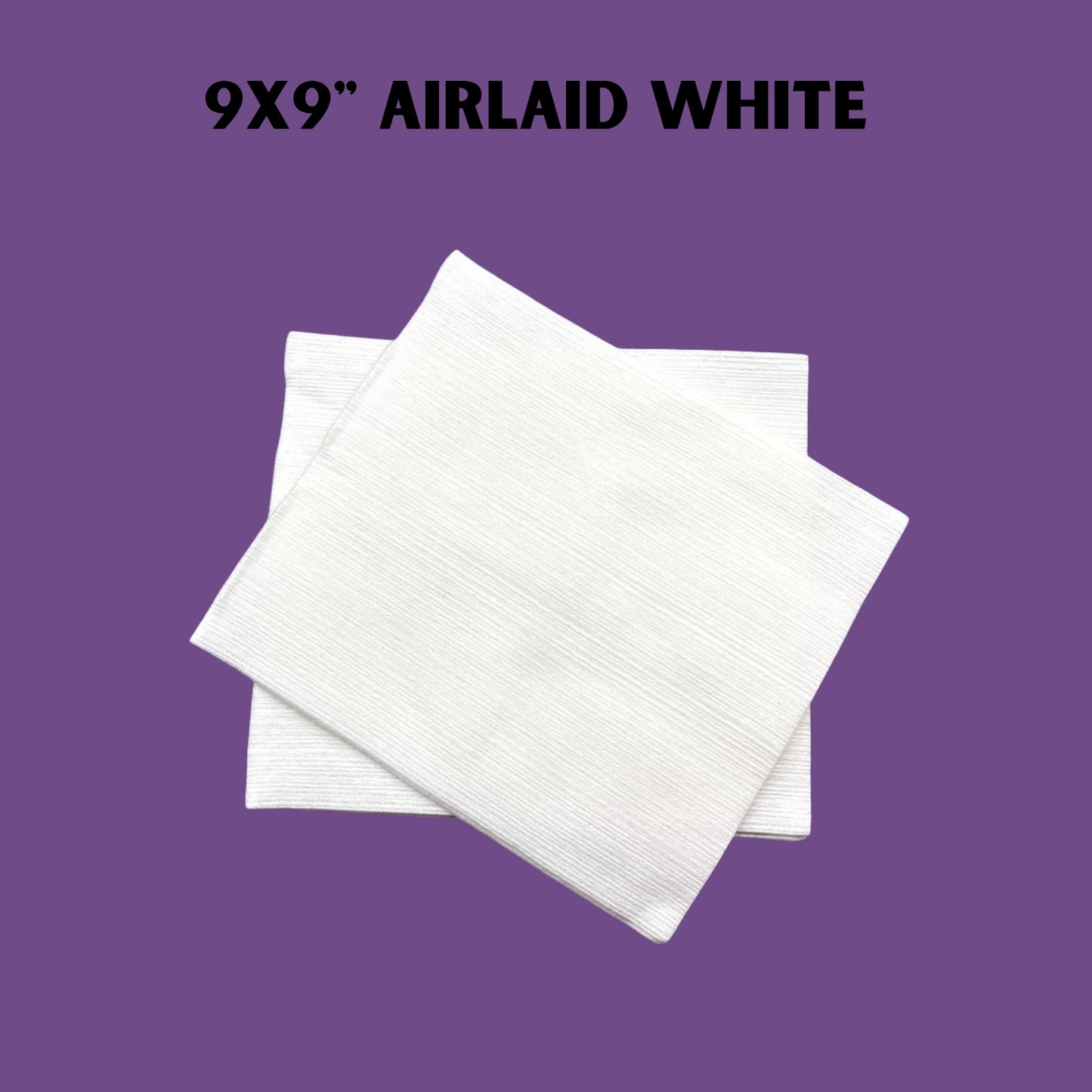 Starter Tissue 9x9 Airlaid White