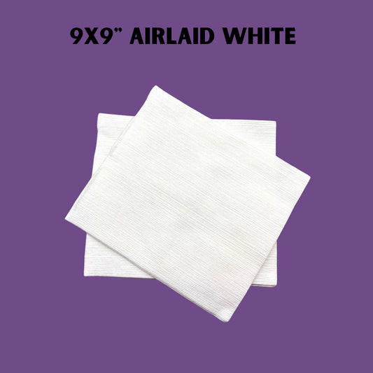 Starter Tissue 9x9 Airlaid White