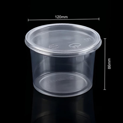 600 ML PET CONTAINER (120DIA) WITHOUT LID