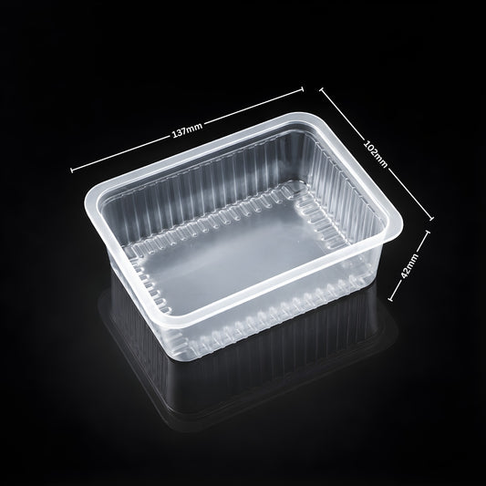 137 × 102 × 42 mm PP Rectangular Tray