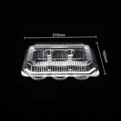 Hinged Box 215 × 160 × 60 – 6 Cup Cake