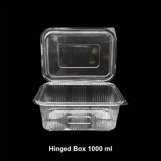 Hinged Box 1000 ml Flat