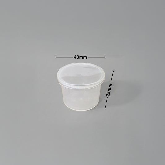 25 ml PP Food Container (Detached Lid)