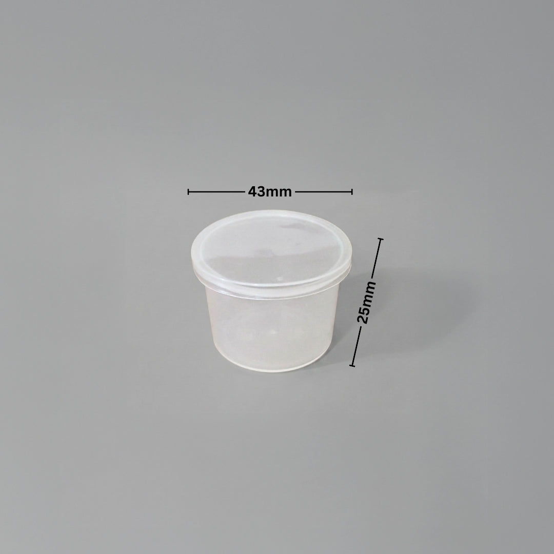 25 ml PP Food Container (Detached Lid)