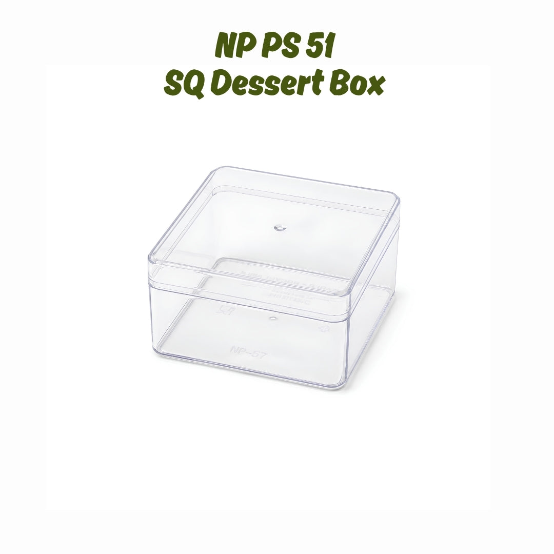 NP PS 51 SQ Dessert Box – 250ml