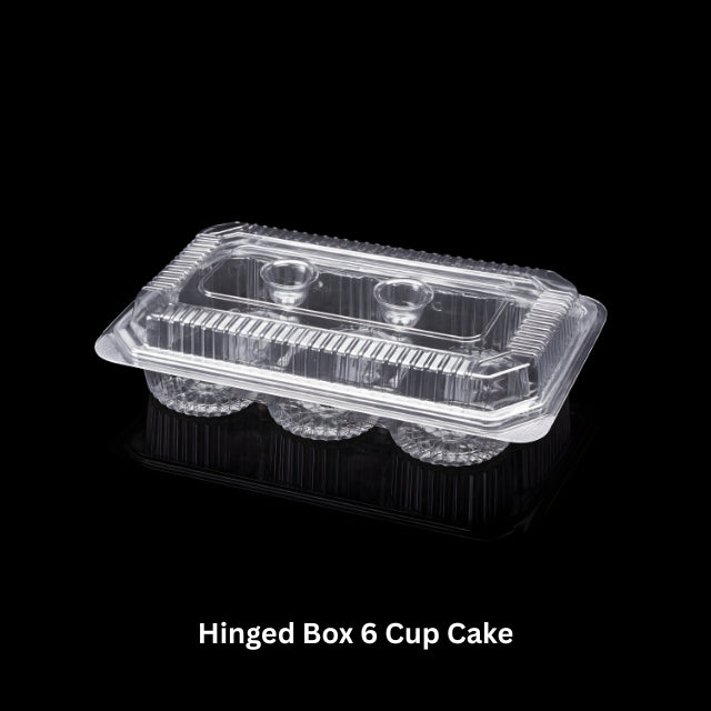Hinged Box 215 × 160 × 60 – 6 Cup Cake