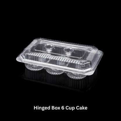 Hinged Box 215 × 160 × 60 – 6 Cup Cake