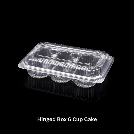Hinged Box 215 × 160 × 60 – 6 Cup Cake