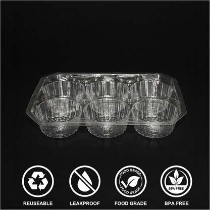 Hinged Box 215 × 160 × 60 – Cup Cake 6 New