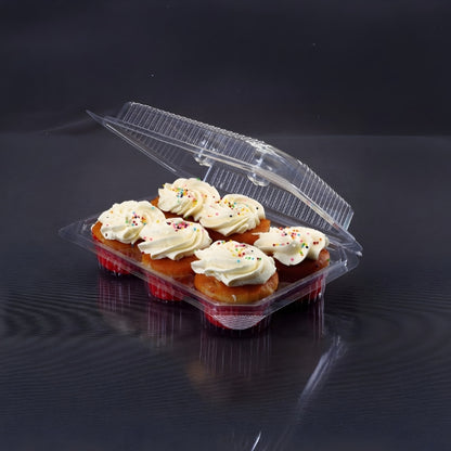 Hinged Box 215 × 160 × 60 – 6 Cup Cake