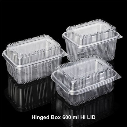 Hinged Box 600 ml HI LID