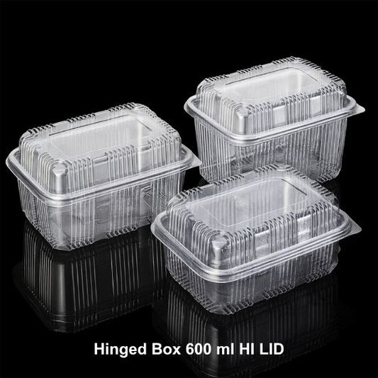 Hinged Box 600 ml HI LID