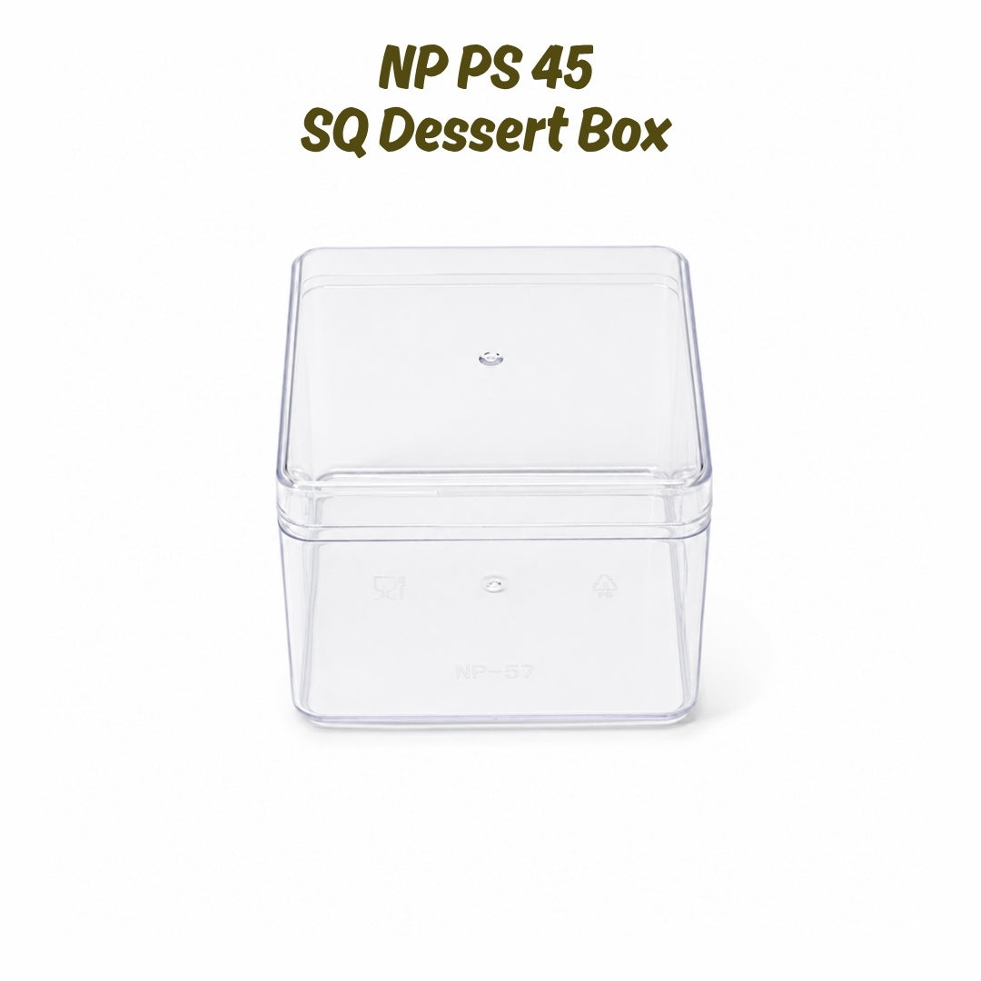 NP PS 45 SQ Dessert Box – 350ml