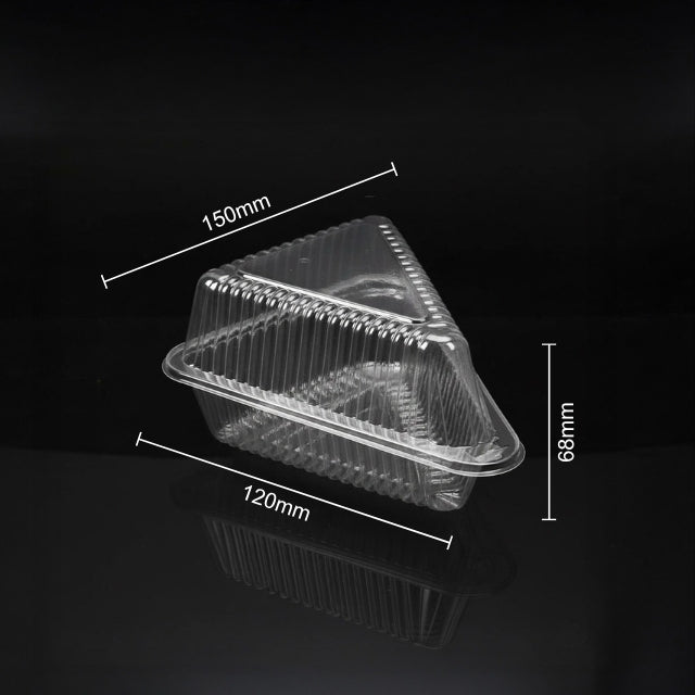 Hinged Box Single Pastry (Triangle)