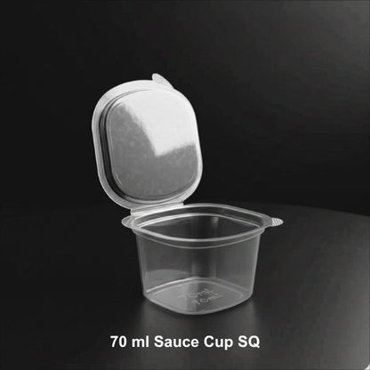 70 ML SAUCE CUP SQUARE