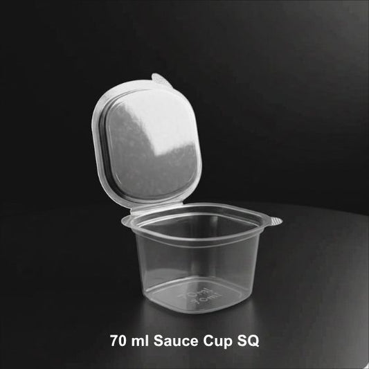70 ML SAUCE CUP SQUARE