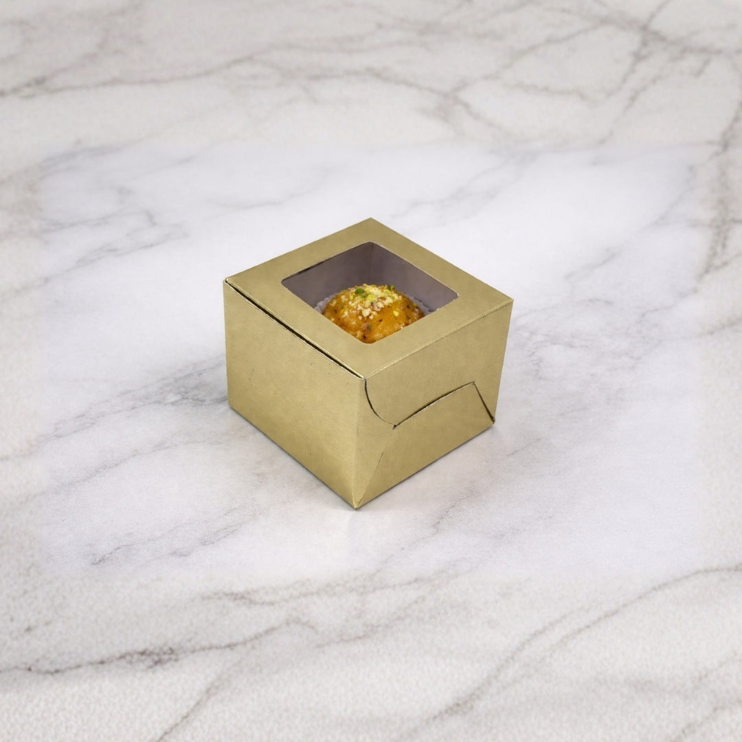 Golden Sweet Box 250g x 1 Laddu (With Window)