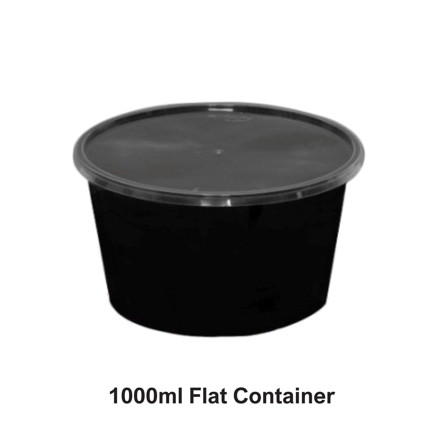 1000 ml Flat Container (145 DIA)