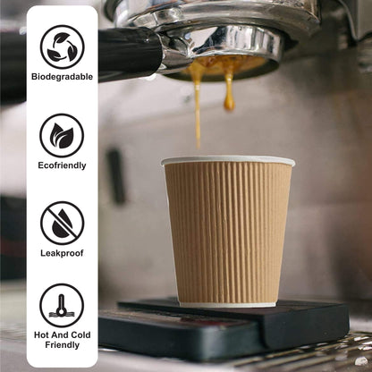 130 ml Ripple Paper Cup / 1 PE