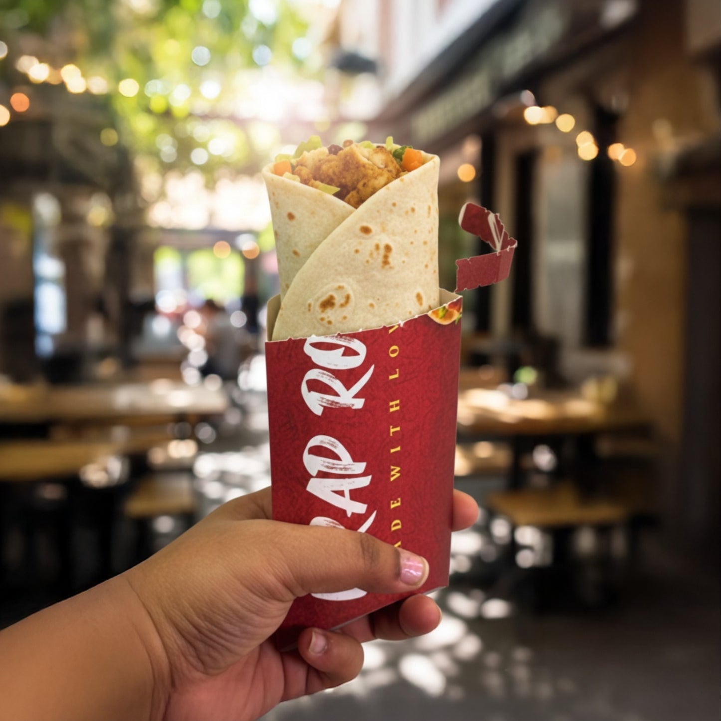 PNS ITC Wrap Roll Box Red color