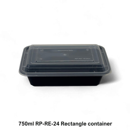 750 ml RE Rectangular Container RP-RE-24