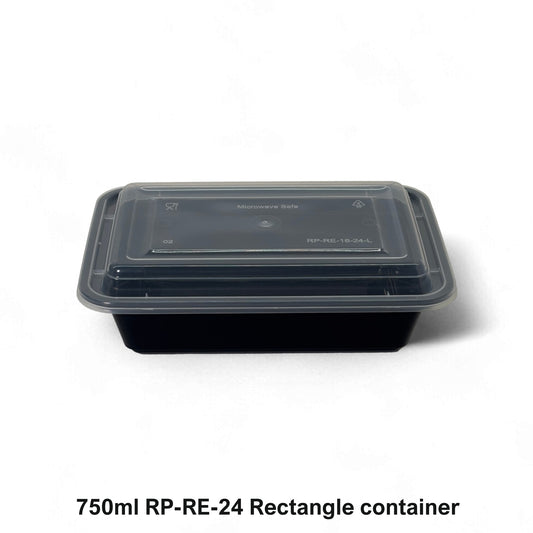 750 ml RE Rectangular Container RP-RE-24