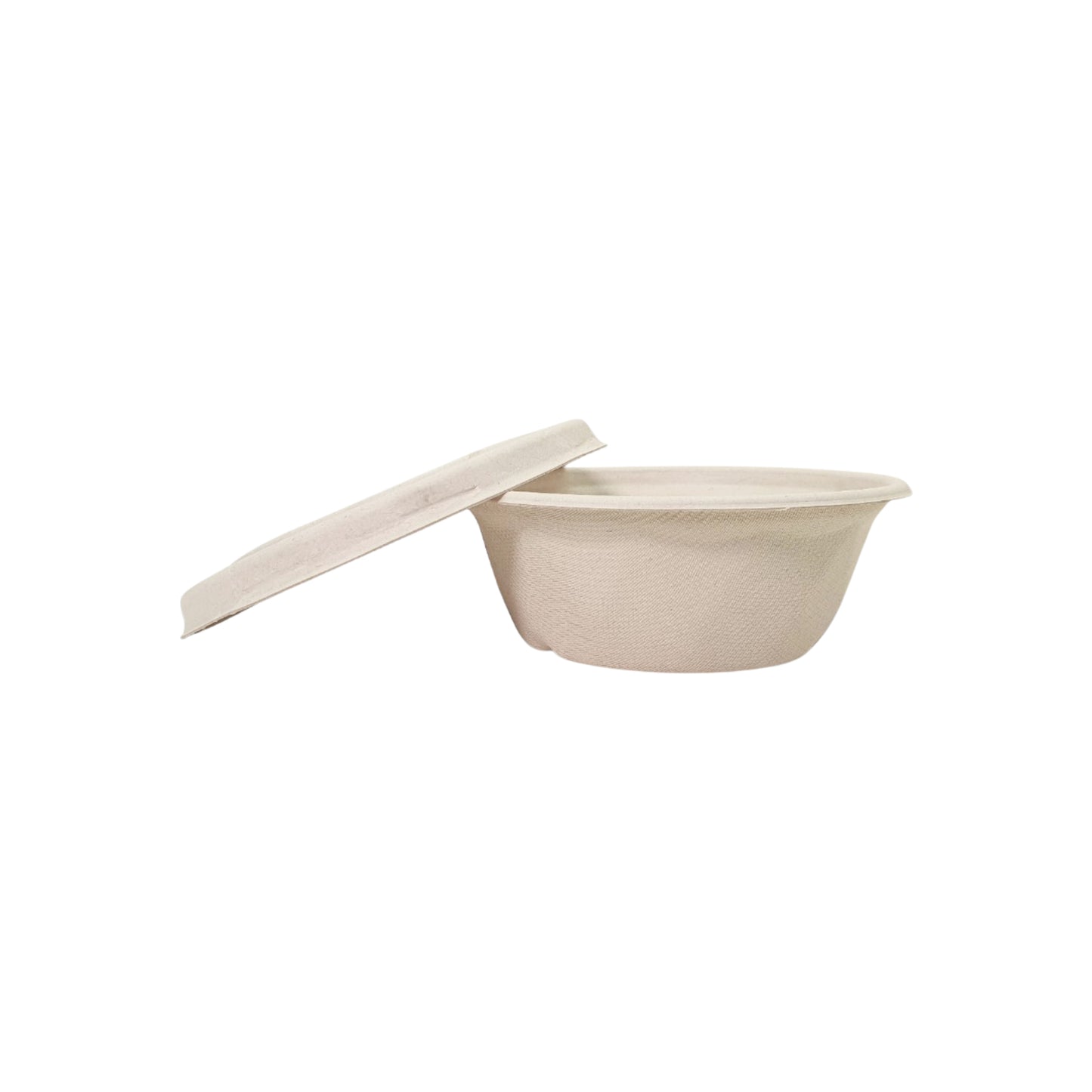 Bumboo 350ml Bagasse Round Bowl with lid