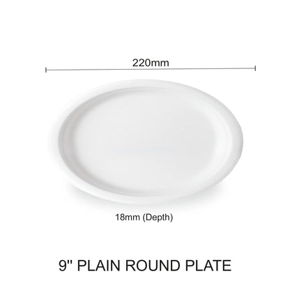 BW 9" Plain Plate
