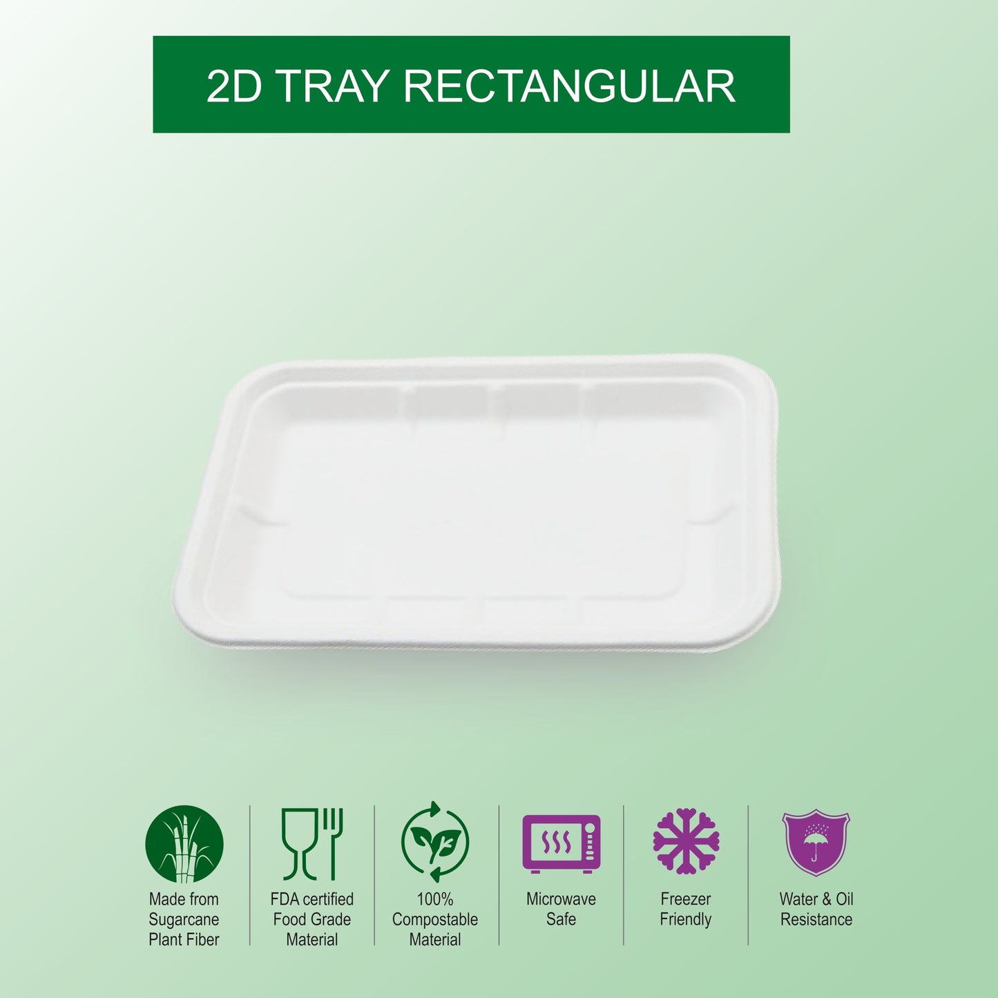 BW 2D TRAY RECT