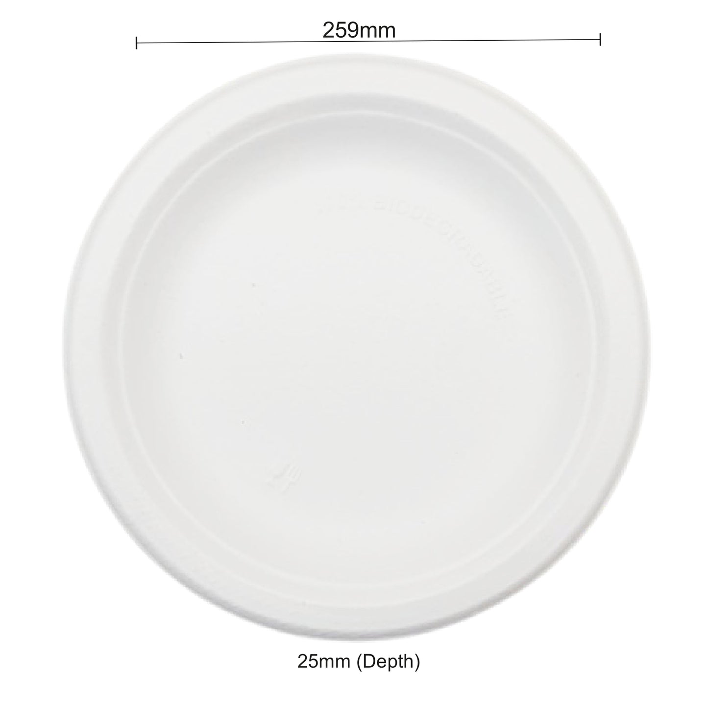 BW 12" Plain Super Plate