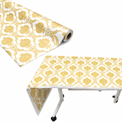 Ethnic Design Table Roll (GOLD , WHITE )