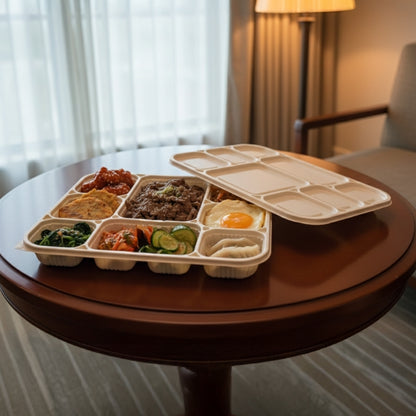 DB 8CP Cornstarch Meal Tray (WL)