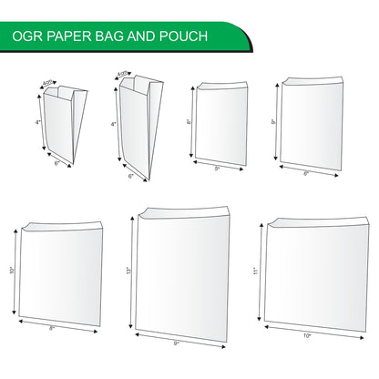 Ecowrapp frankie Pouch Oil-Proof – 48 GSM, 9 KIT