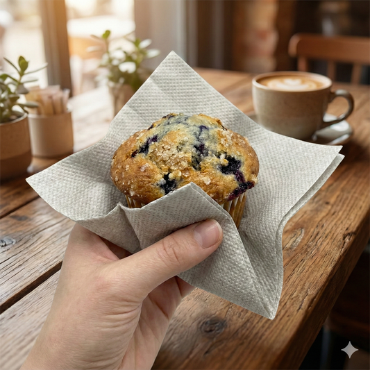 Starter Tissue 9x9 2 Ply Thick Brown