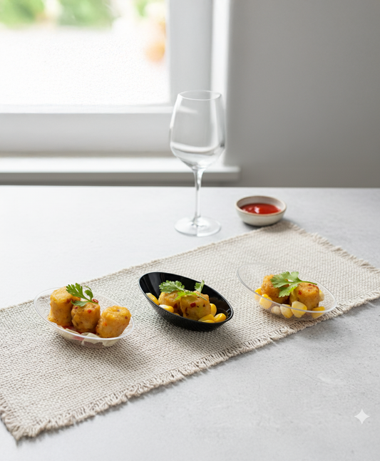 NP PS 24 Oval Dish (Black)